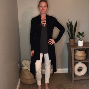NWOT Cabi small black cardigan